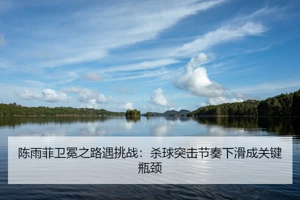 陈雨菲卫冕之路遇挑战：杀球突击节奏下滑成关键瓶颈